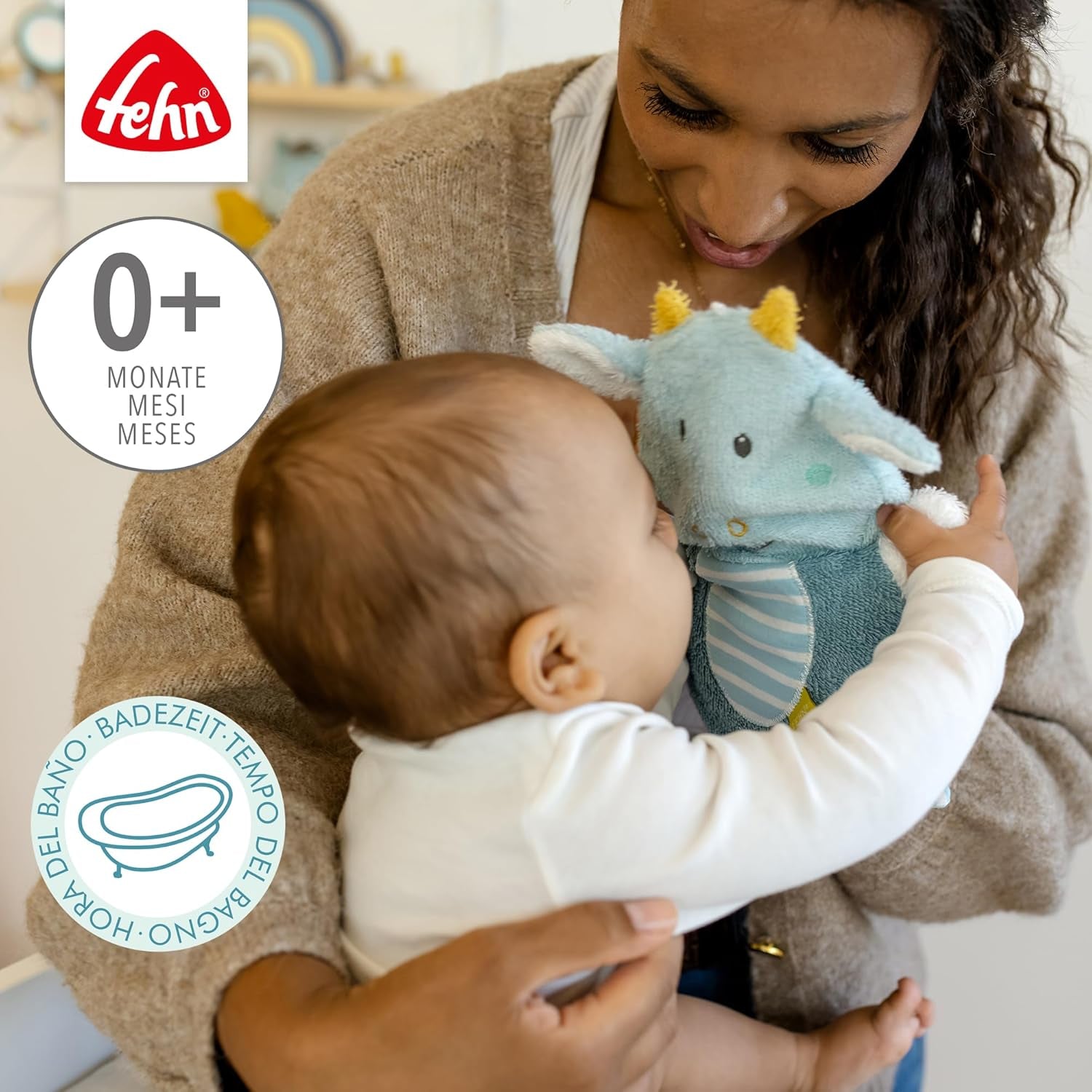 Gant De Toilette Dragon - Gant De Toilette À Motif - Jouet De Bain Pour Un Bain Joyeux - Gant De Toilette Pour Bébé Dans La Baignoire - Éponge Douce Pour Les Bébés Et Les Enfants De 0+ Mois