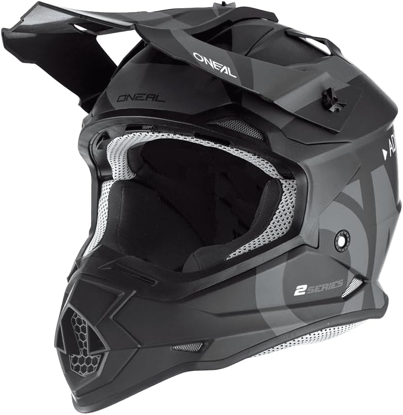 | Casque De Motocross | MX Enduro | Coque En ABS, Conforme À La Norme De Sécurité ECE 22.05, Aérations Pour Une Ventilation Et Un Refroidissement Optimaux | Casque 2SRS | Adulte