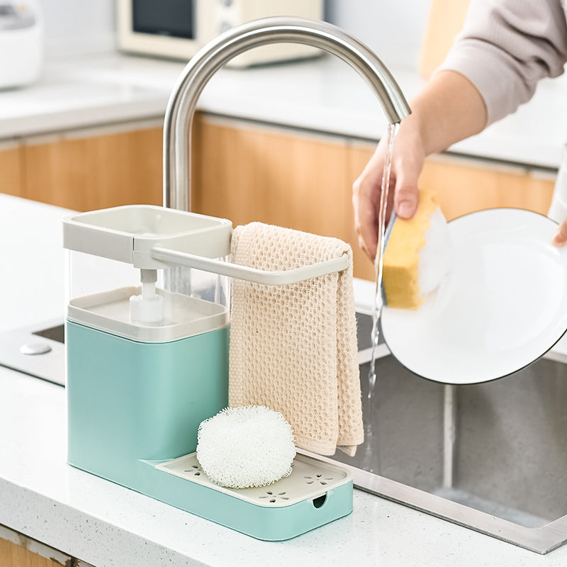 CleanRack 3-en-1 – L’organiseur malin pour une cuisine nette