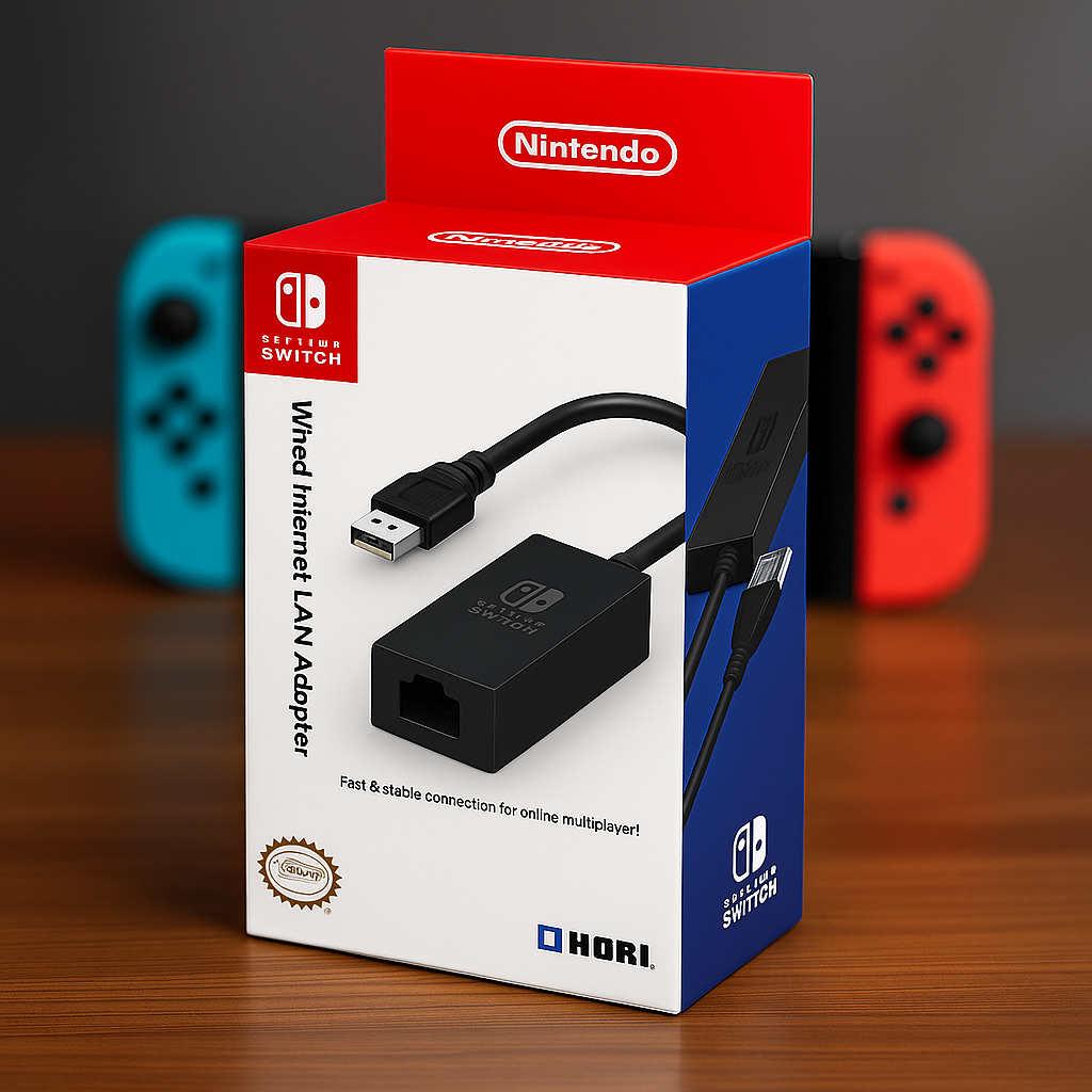 Adaptateur LAN Nintendo Switch – Connexion stable
