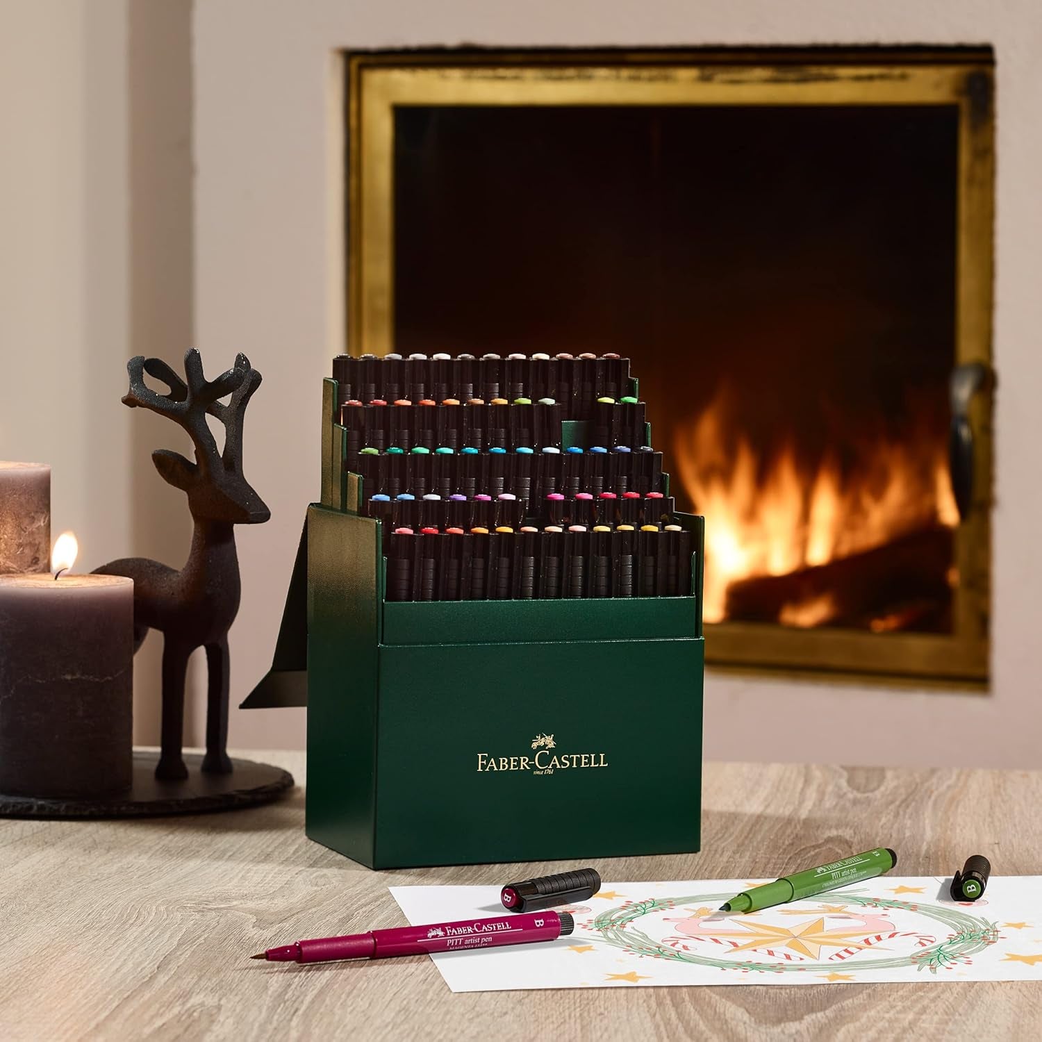 167150 Feutre PITT Artist Pen Studio Box 60X Multicolore