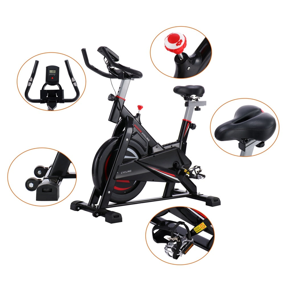 SpinRider Pro – Vélo de spinning silencieux pour entraînement intensif