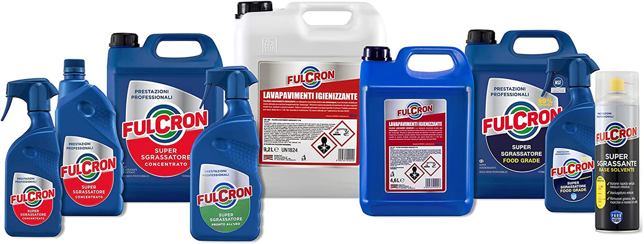 Fulcron 5 L Nettoyant Concentré Pour Saleté Tenace, Nettoyage Moteur, Maison, Bateau, Loisirs.