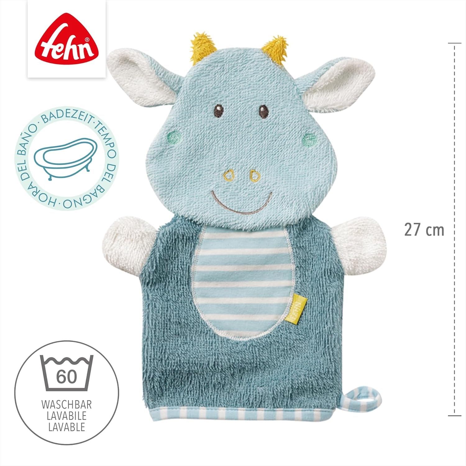 Gant De Toilette Dragon - Gant De Toilette À Motif - Jouet De Bain Pour Un Bain Joyeux - Gant De Toilette Pour Bébé Dans La Baignoire - Éponge Douce Pour Les Bébés Et Les Enfants De 0+ Mois