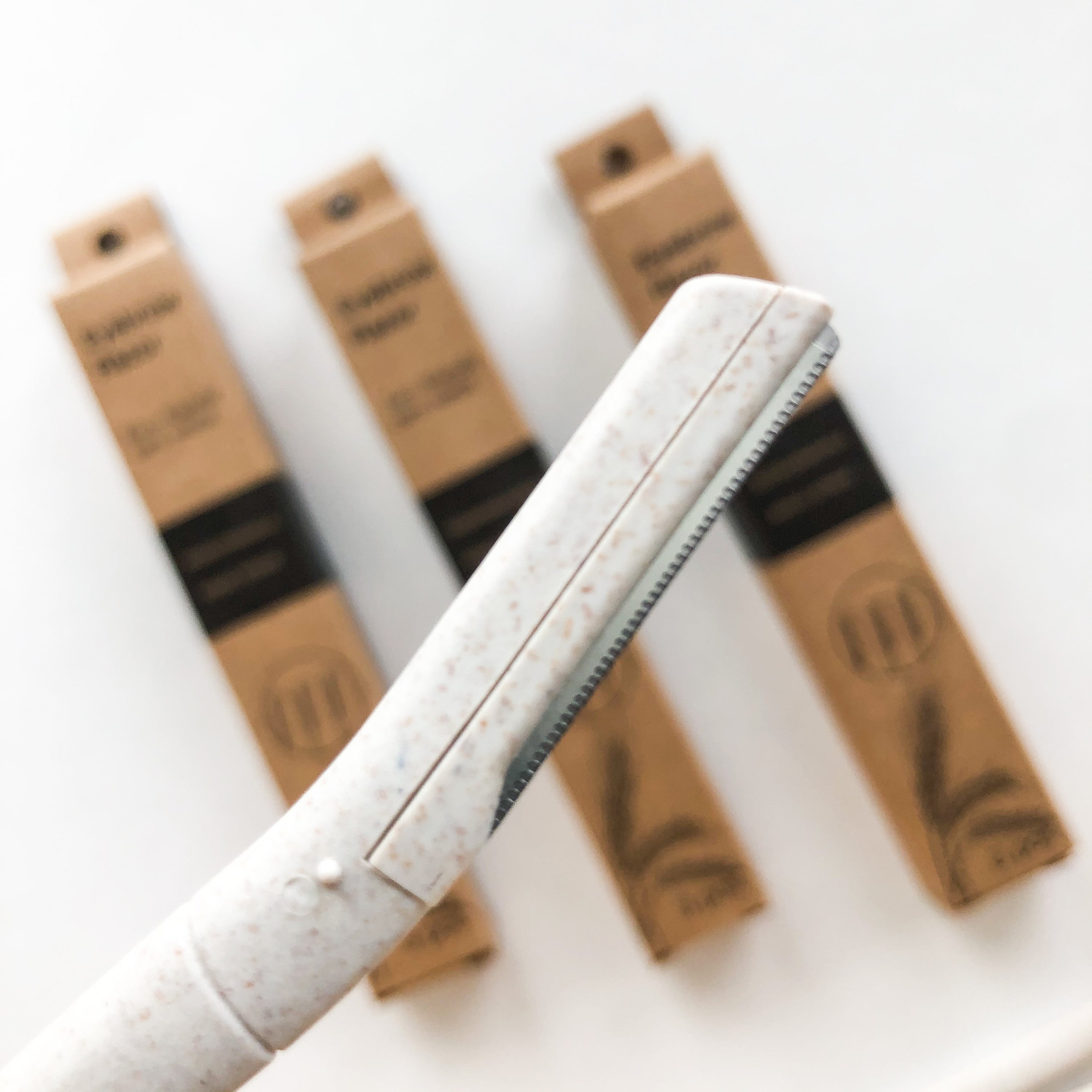 EcoBrow – Rasoir sourcils bio (x3)