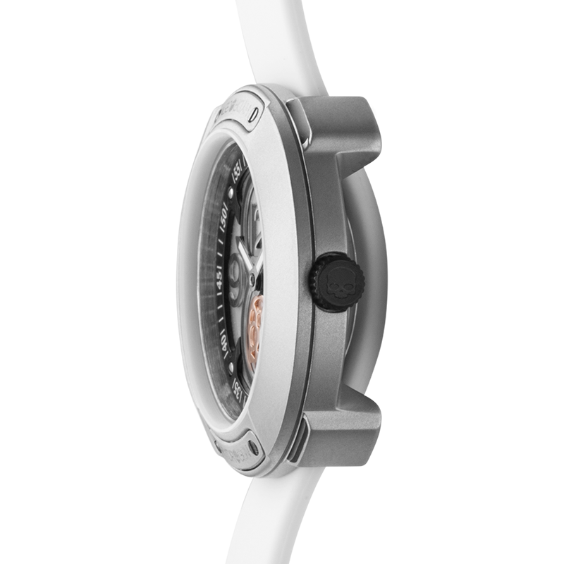 Vista Numero Silver White – Élégance lumineuse