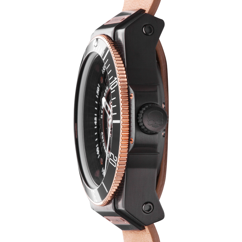 Sportivo Black Brown Nato – Sobriété mécanique au style masculin