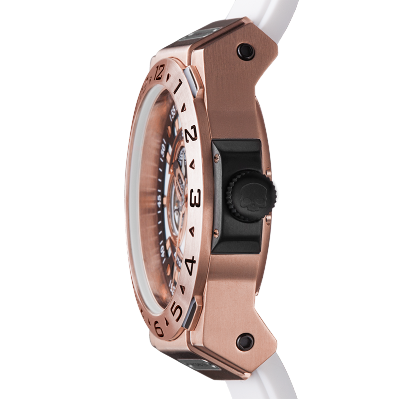 Vento White Rose Gold – Automatique, pureté raffinée