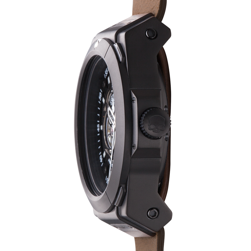Vento Black Nato Leather – Automatique noble, allure aventure