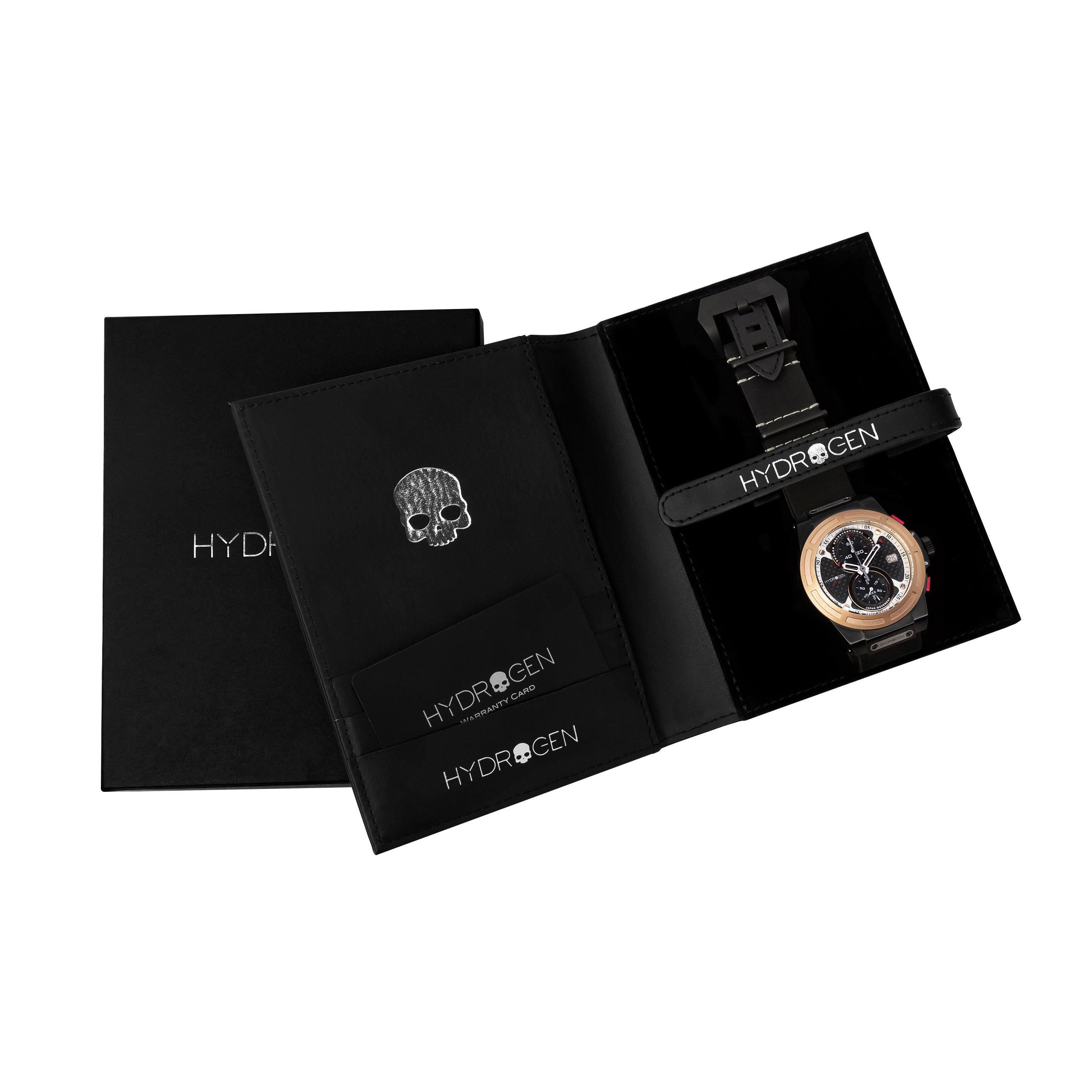 Otto Chrono Black Rose Gold Nato – Prestige éternel
