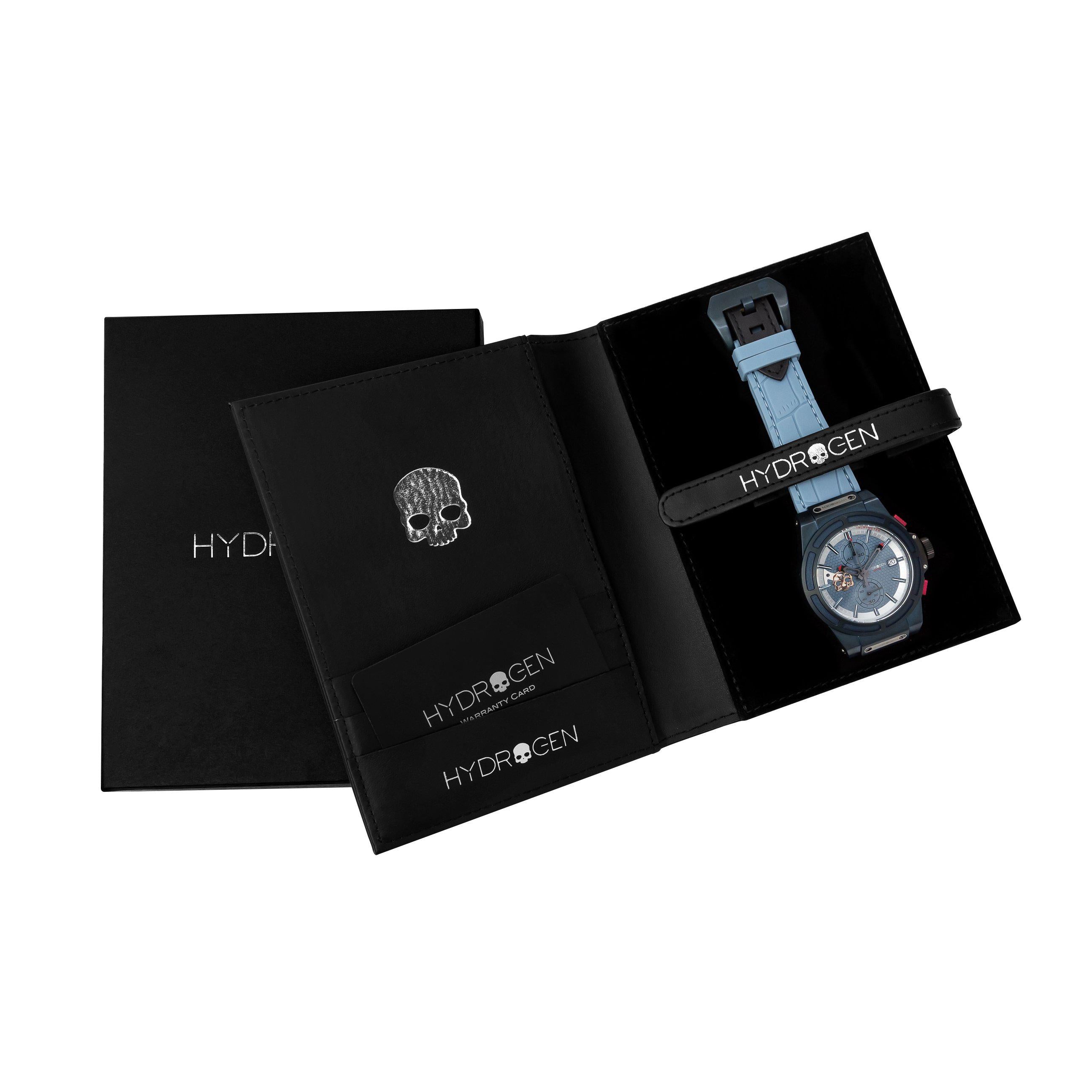 Otto Chrono All Blue – Chronographe automatique bleu stylé