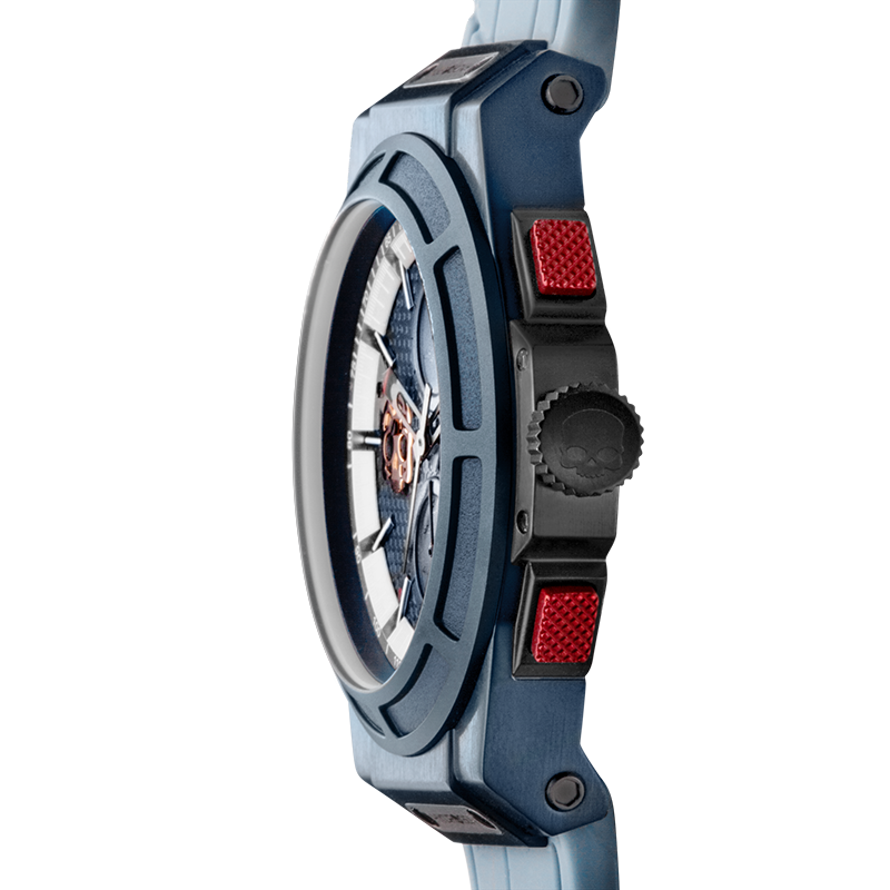 Otto Chrono All Blue – Chronographe automatique bleu stylé