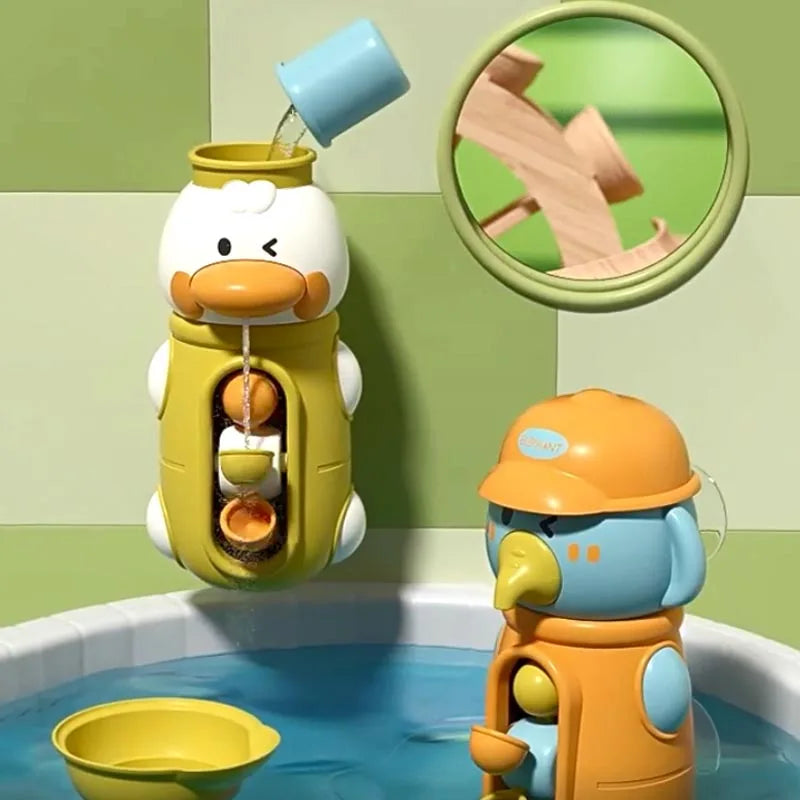 Jouet de Bain Canard / Éléphant – Ludique & Éducatif pour Bébé