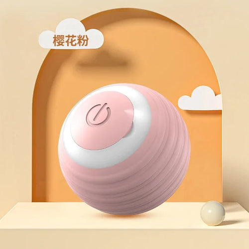 Balle Intelligente Interactive pour Chat – Réagit, Roule, Stimule