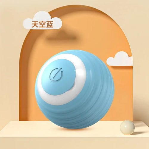 Balle Intelligente Interactive pour Chat – Réagit, Roule, Stimule
