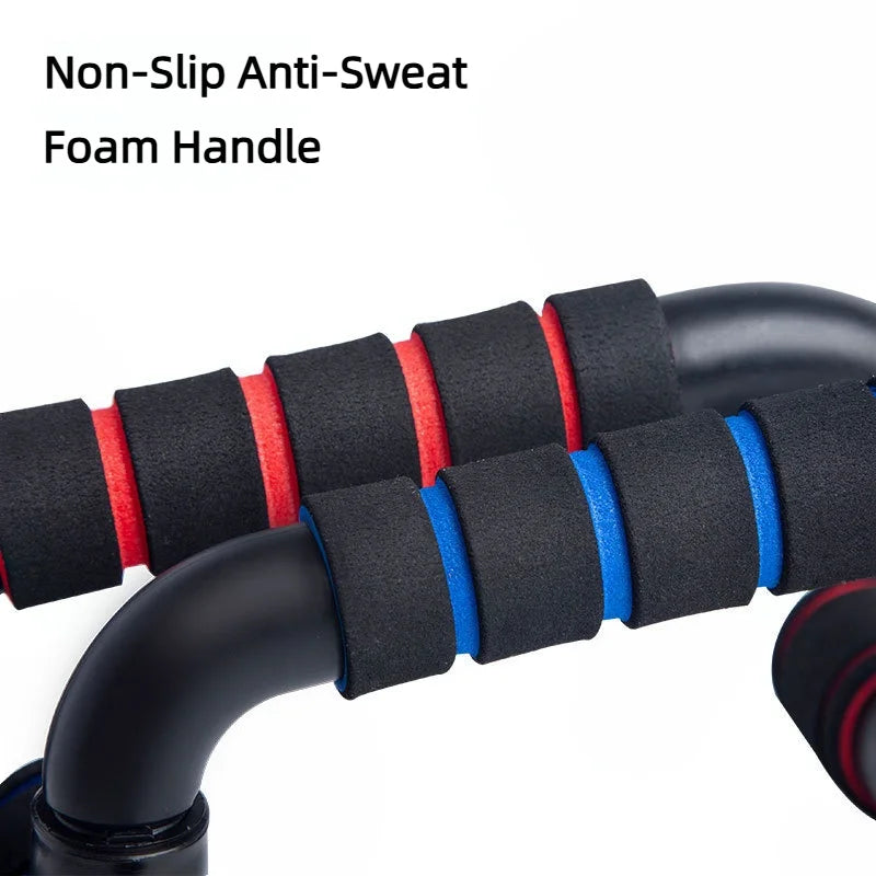 Barres Push-Up Antidérapantes – Structure H Stable & Confort