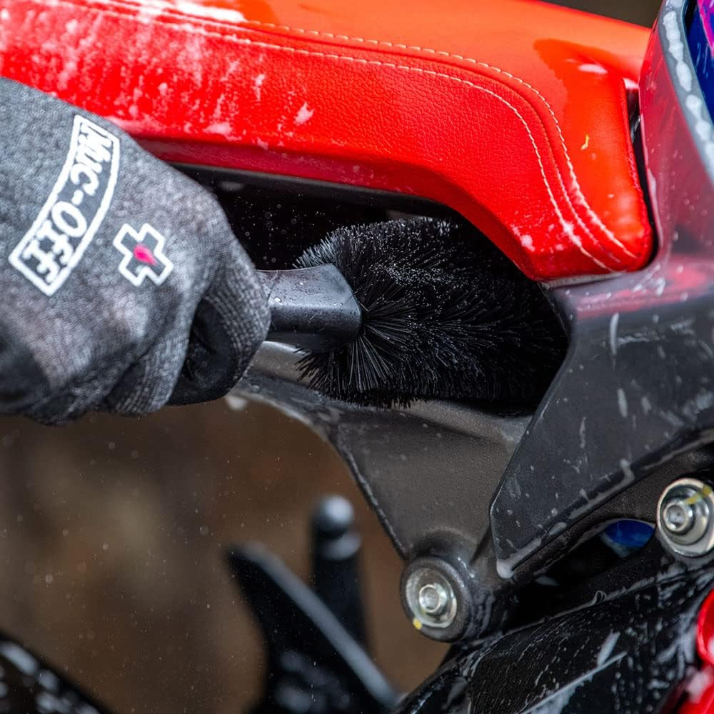 Kit Nettoyage Moto De Base - Kit Entretien Moto Pour Le Nettoyage Des Motos- Comprend Un Nettoyant Moto, Protection Moto Et Plus, Clear, Taille Unique