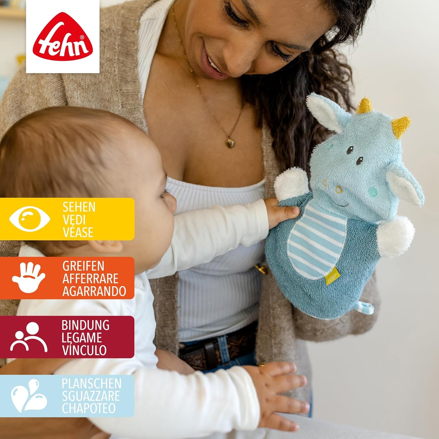 Gant De Toilette Dragon - Gant De Toilette À Motif - Jouet De Bain Pour Un Bain Joyeux - Gant De Toilette Pour Bébé Dans La Baignoire - Éponge Douce Pour Les Bébés Et Les Enfants De 0+ Mois