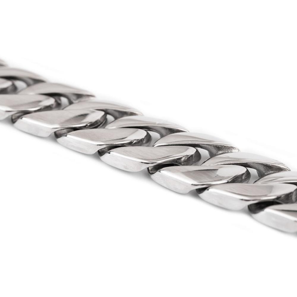 Laisse Caesar Cuban Silver – Luxe & Puissance pour Chiens