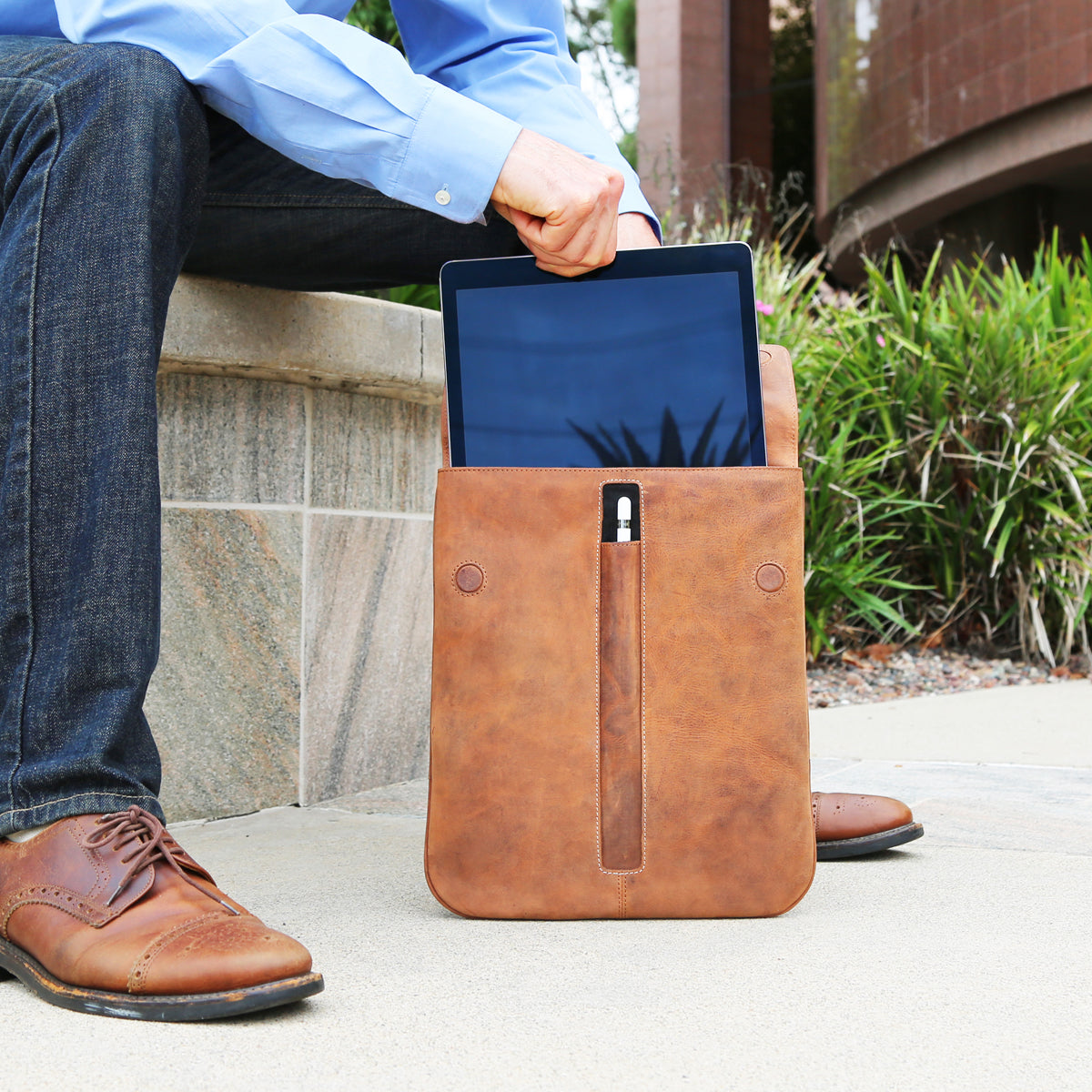 MacCase - Sac Bandoulière pour iPad 13 pouces