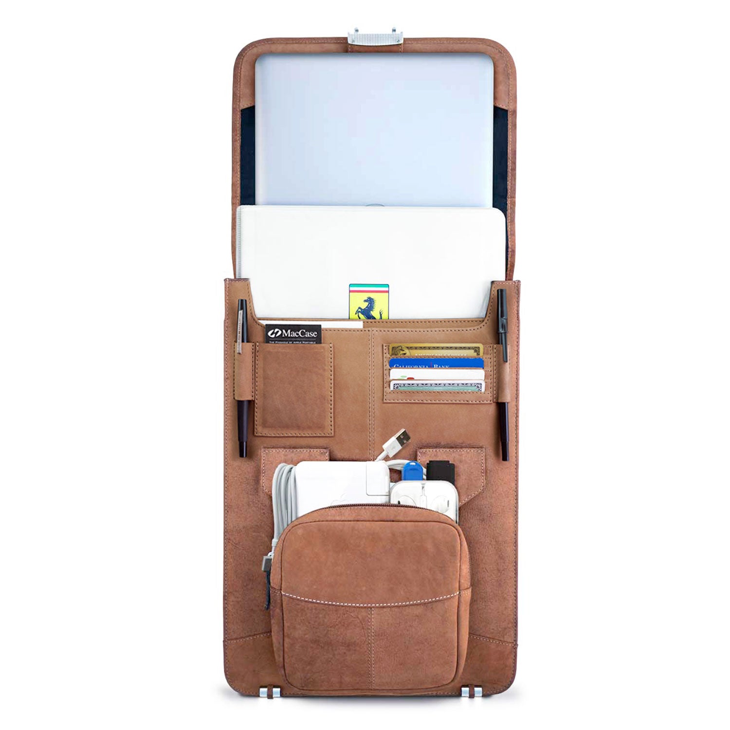 MacCase - Sac à dos en cuir Premium