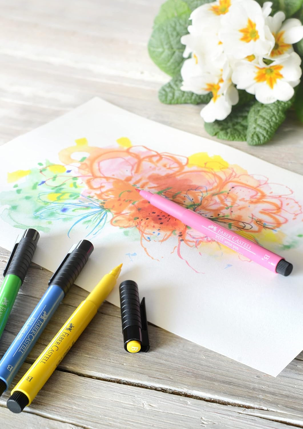 167150 Feutre PITT Artist Pen Studio Box 60X Multicolore