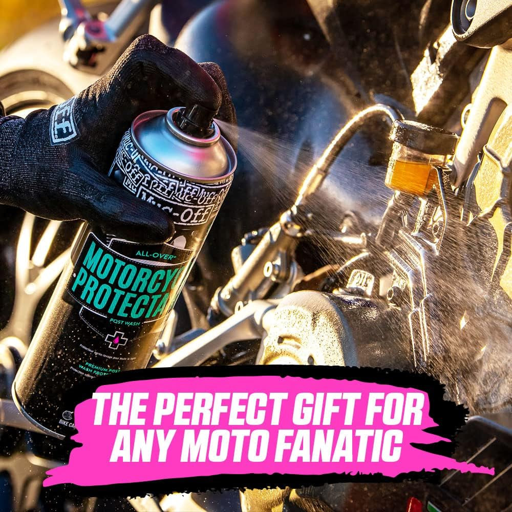 Kit Nettoyage Moto De Base - Kit Entretien Moto Pour Le Nettoyage Des Motos- Comprend Un Nettoyant Moto, Protection Moto Et Plus, Clear, Taille Unique