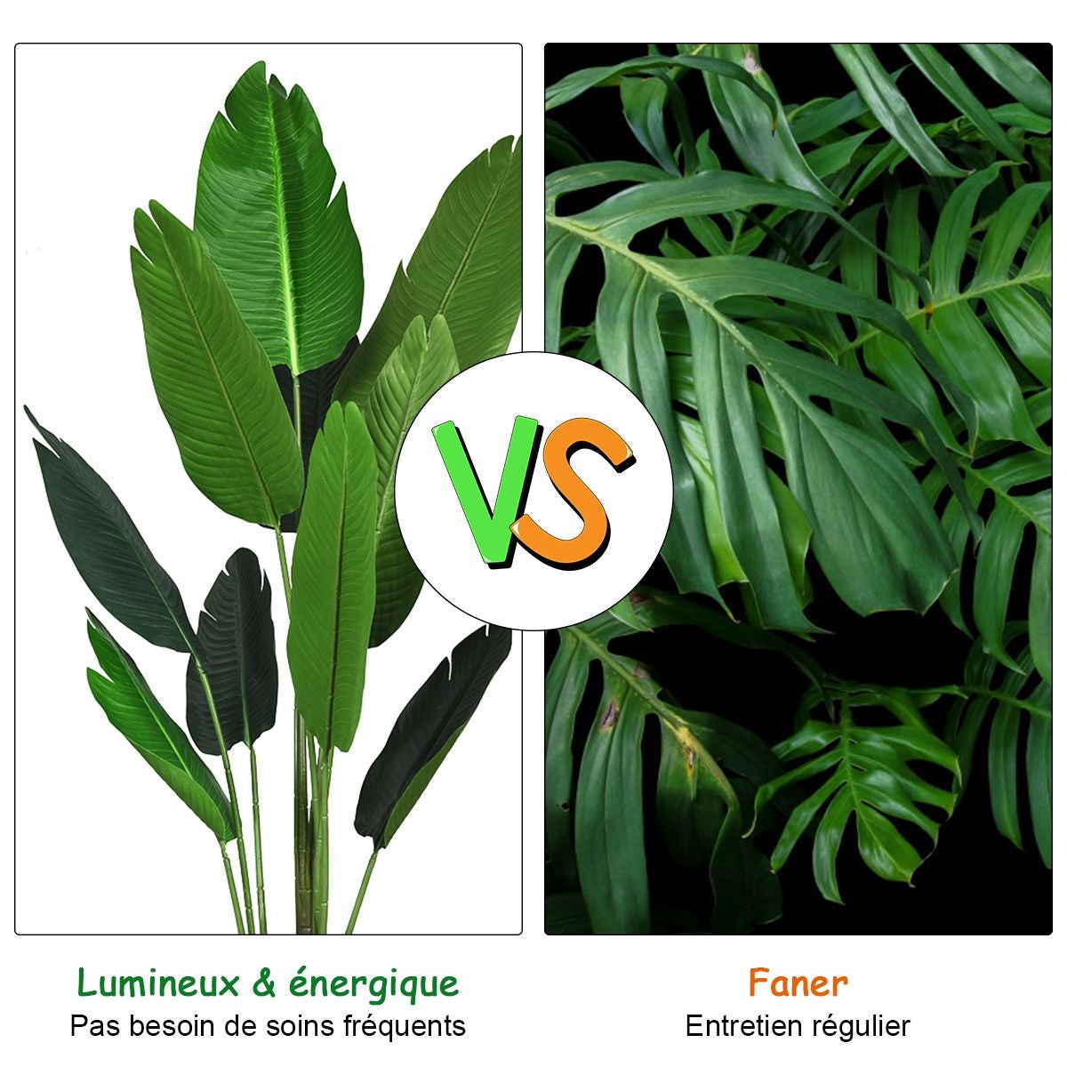 Plante Artificiel Bananier Avec Pot 160CM Décoration Intérieur Et Extérieur