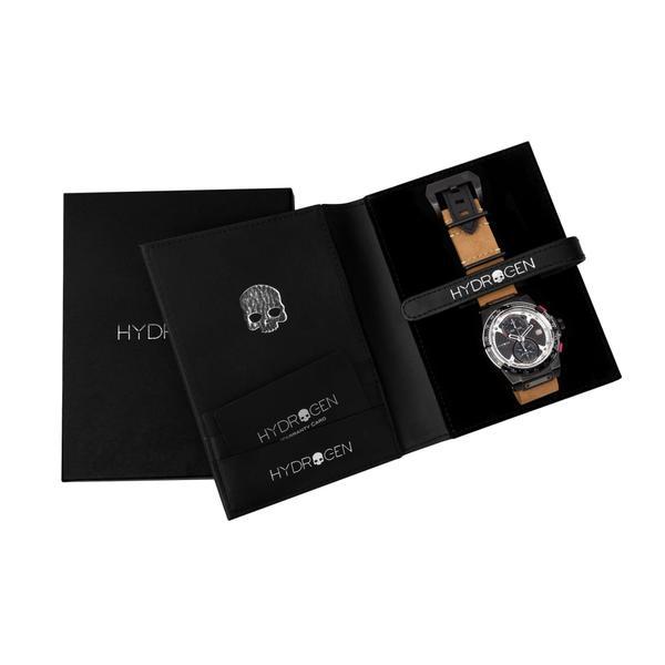 Otto Chrono Black Duo Nato - Chronographe tachymètre élégant