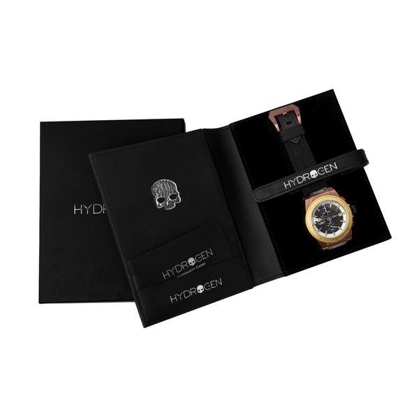 Otto Chrono Gold and Brown Mix – Chronographe élégant, allure technique