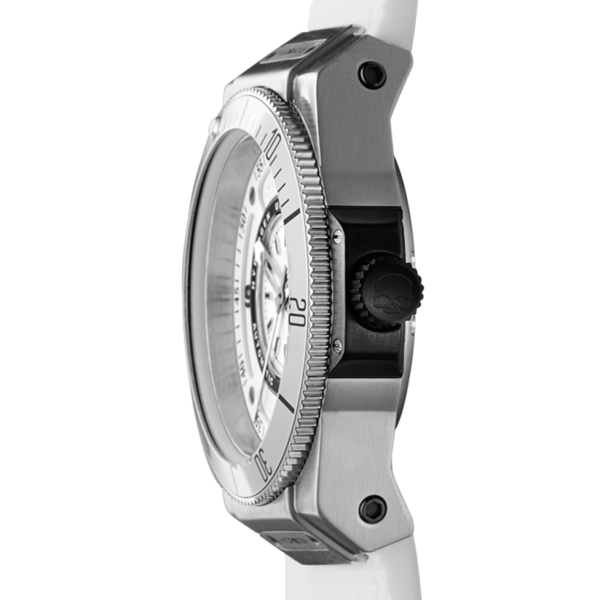 Sportivo Silver White – Pureté automatique au poignet