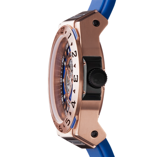 Vento Blue Rose Gold - Automatique, urbanité colorée