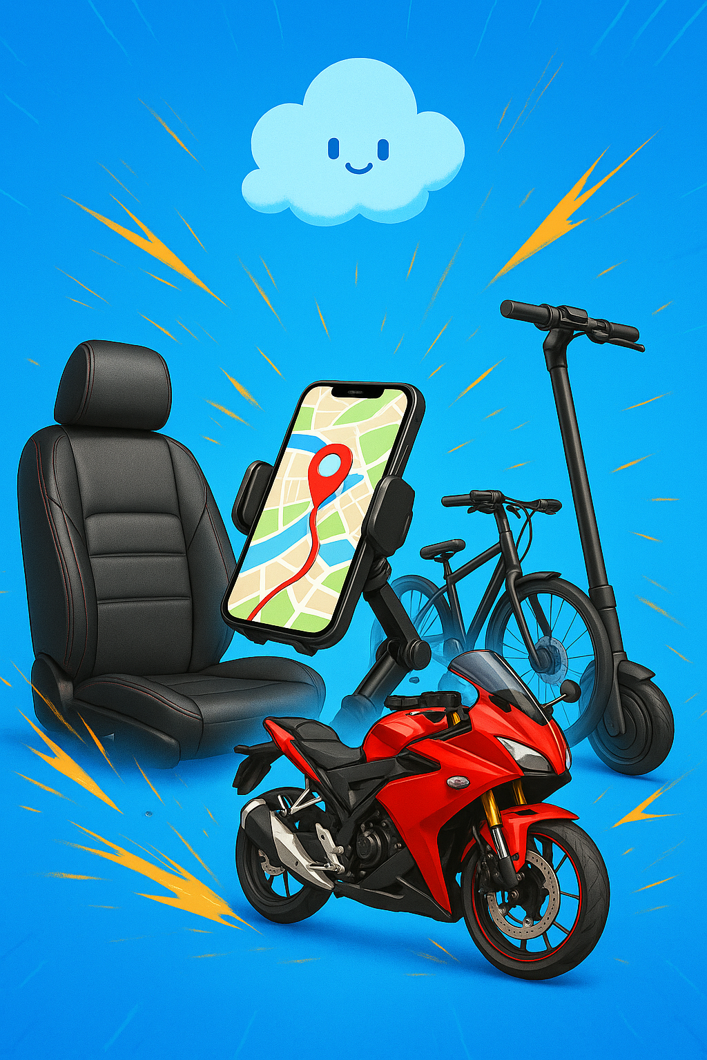 Auto, Moto, Vélo