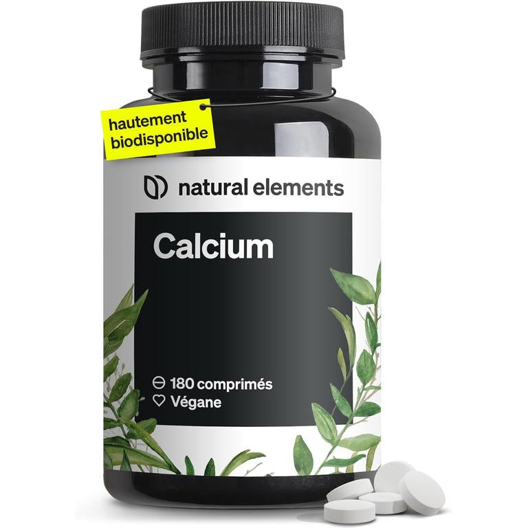 Calcium Vegan – 180 Comprimés 800mg