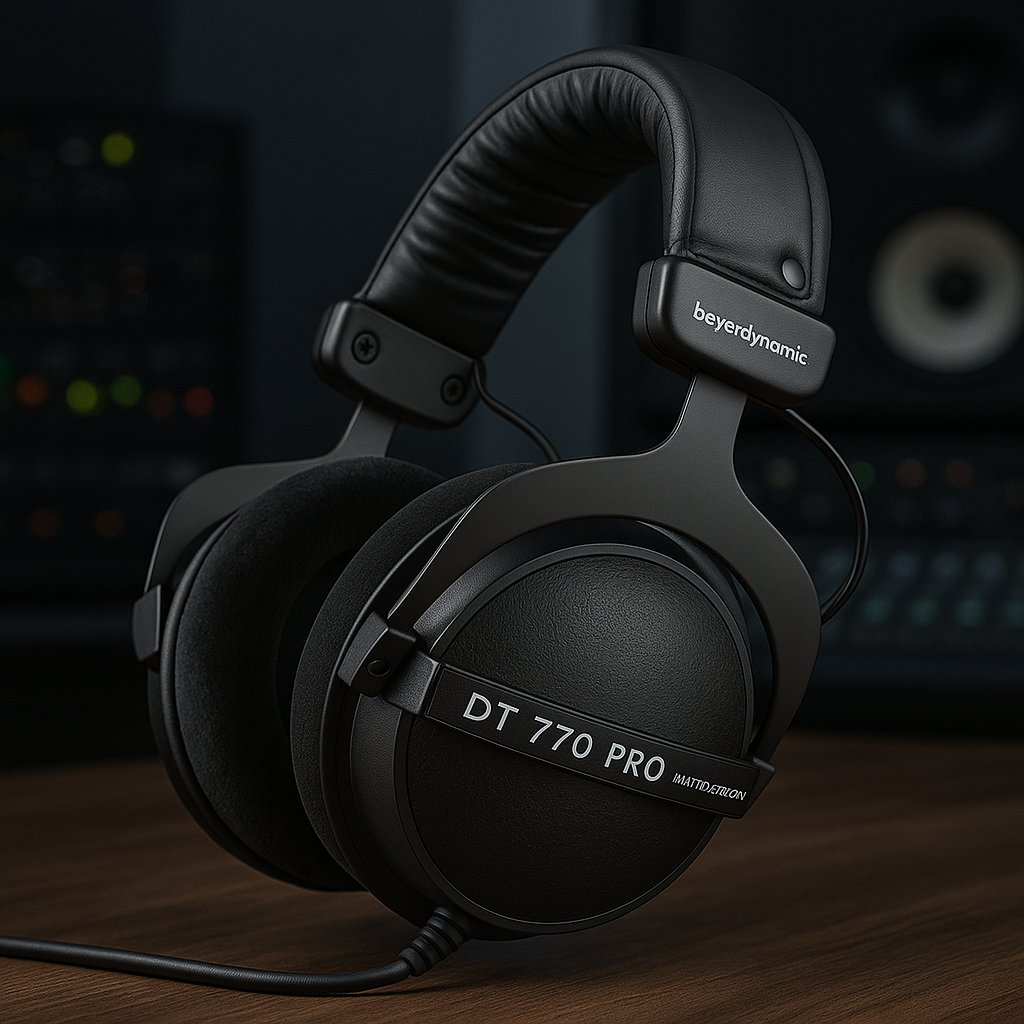 DT 770 Pro 80 – Casque Studio Fermé Édition Noire