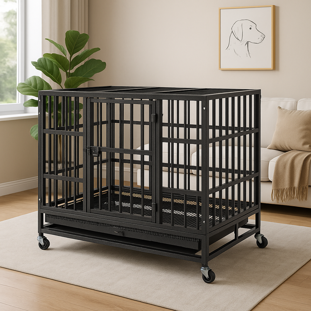 Secure Roll – Cage chien pliable 96cm
