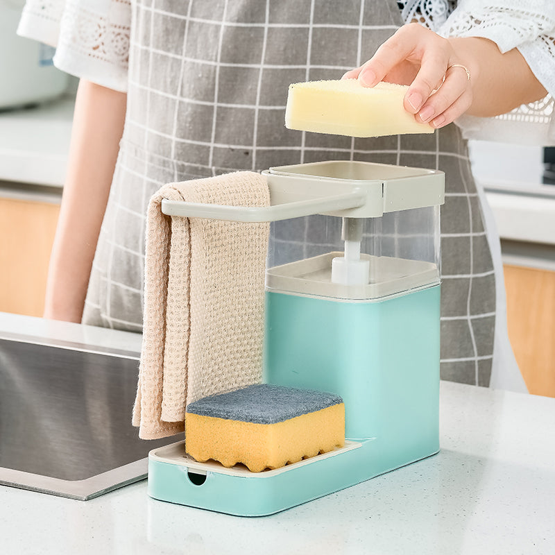 CleanRack 3-en-1 – L’organiseur malin pour une cuisine nette