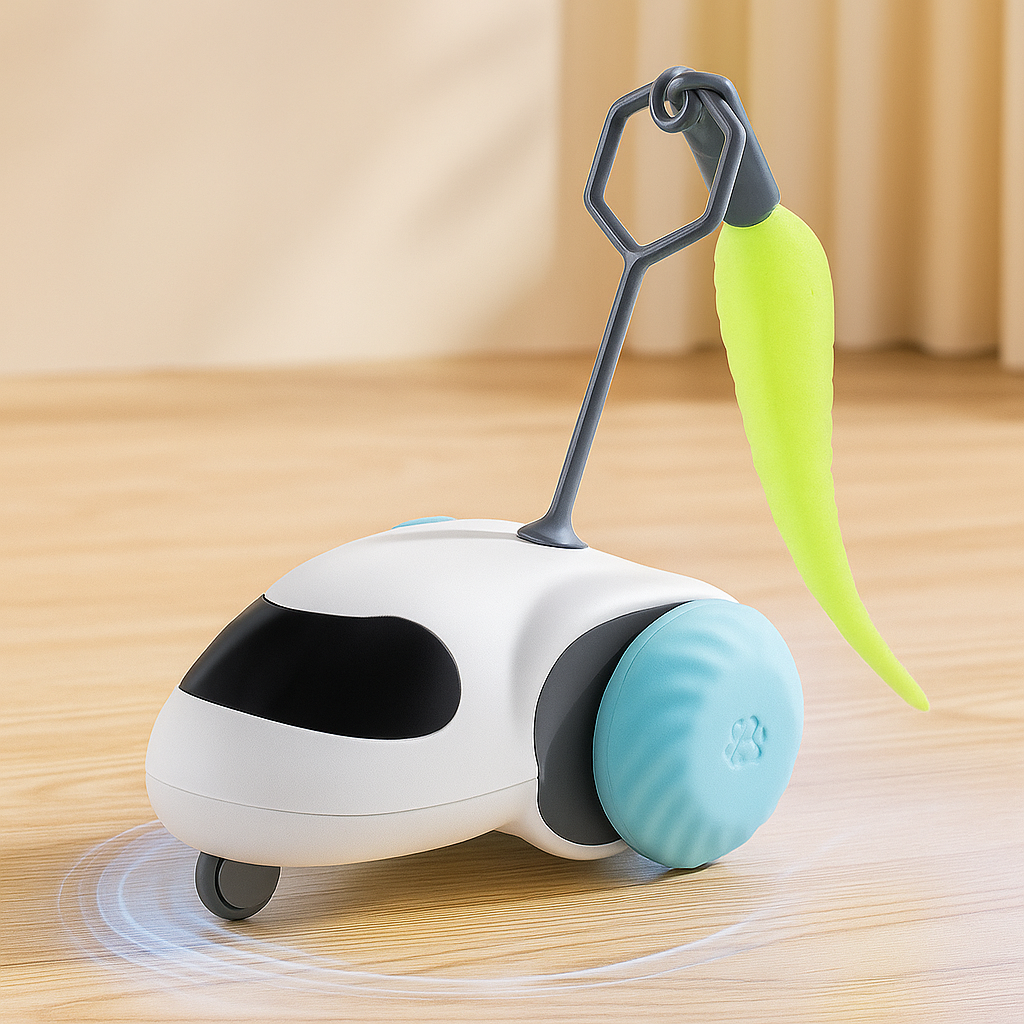 Jouet intelligent pour chat – Voiture télécommandée à mouvement automatique