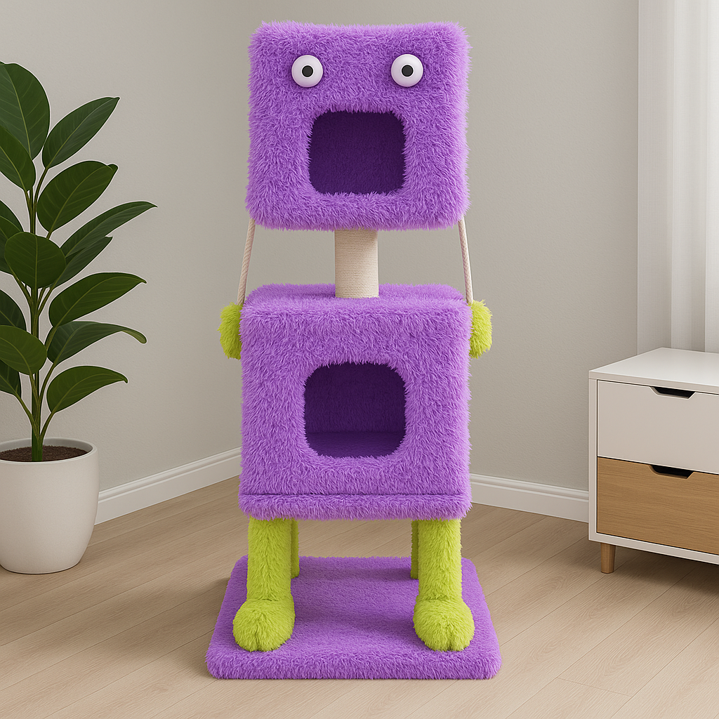Monster Hide – Arbre à chat monstre