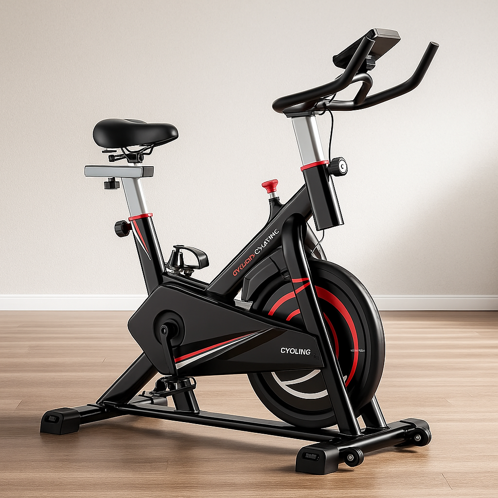 SpinRider Pro – Vélo de spinning silencieux pour entraînement intensif