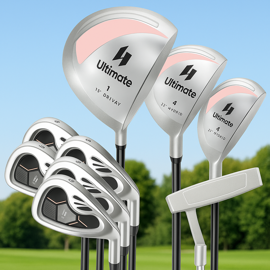 Rose Swing 9x – Set golf femme