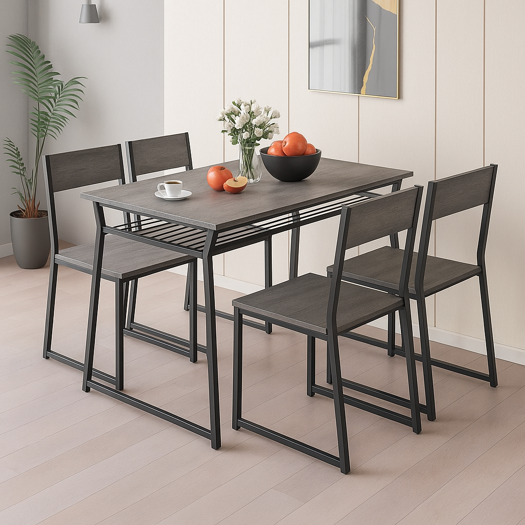 Metro Industrial – Set repas 5 pièces