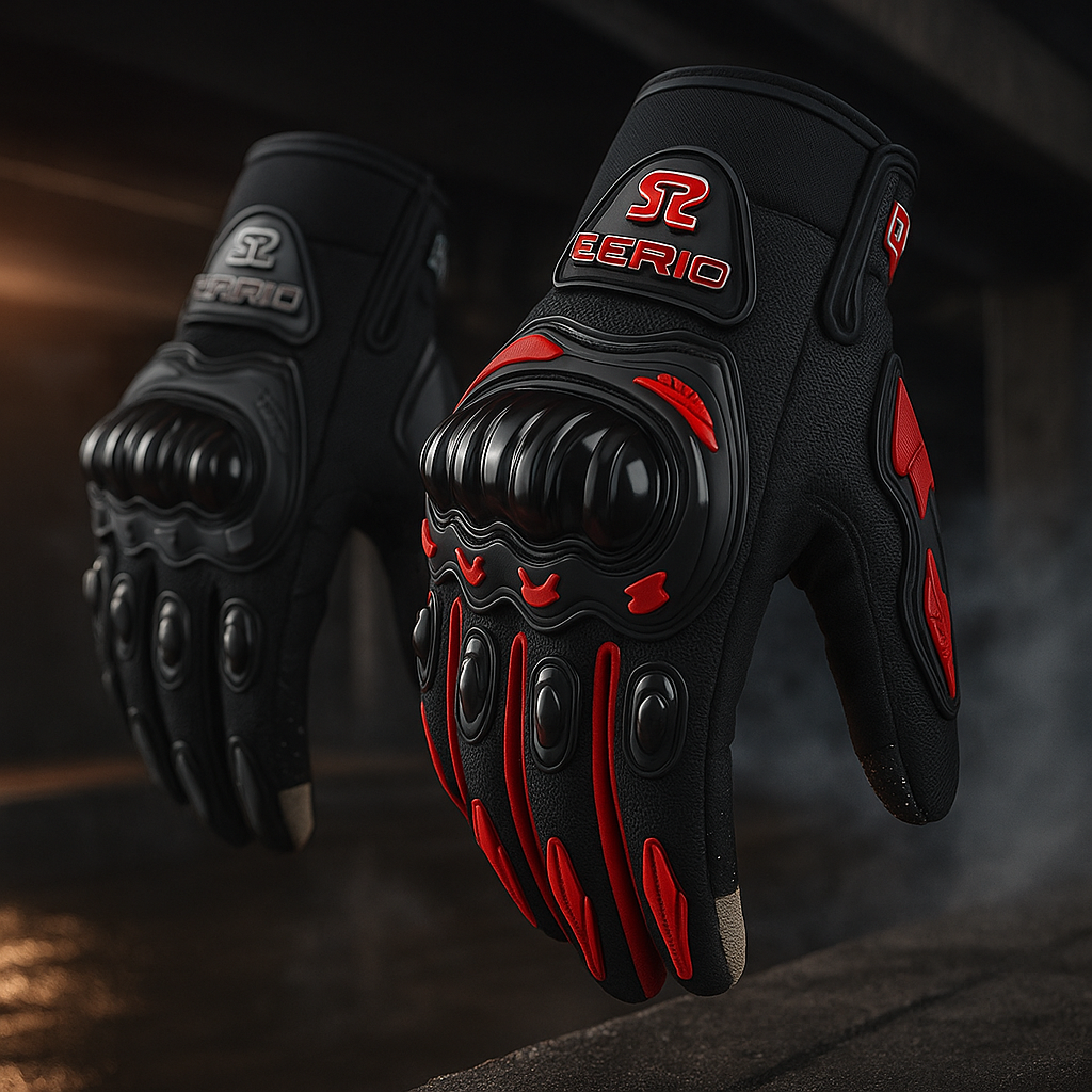 Gants Moto Été Respirants – Protection Complète & Écran Tactile