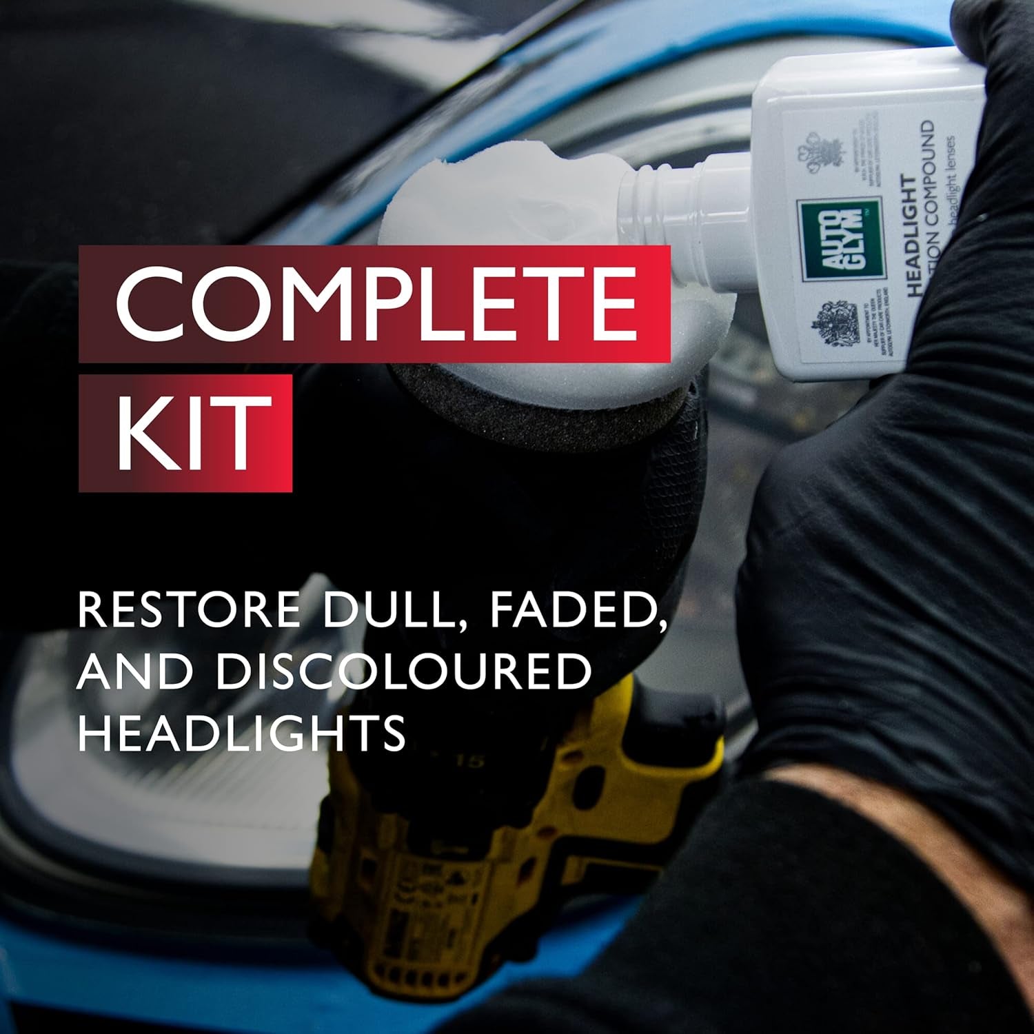 Kit Complet De Restauration Des Phares