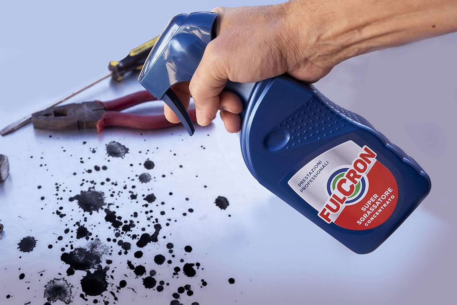 Fulcron 5 L Nettoyant Concentré Pour Saleté Tenace, Nettoyage Moteur, Maison, Bateau, Loisirs.