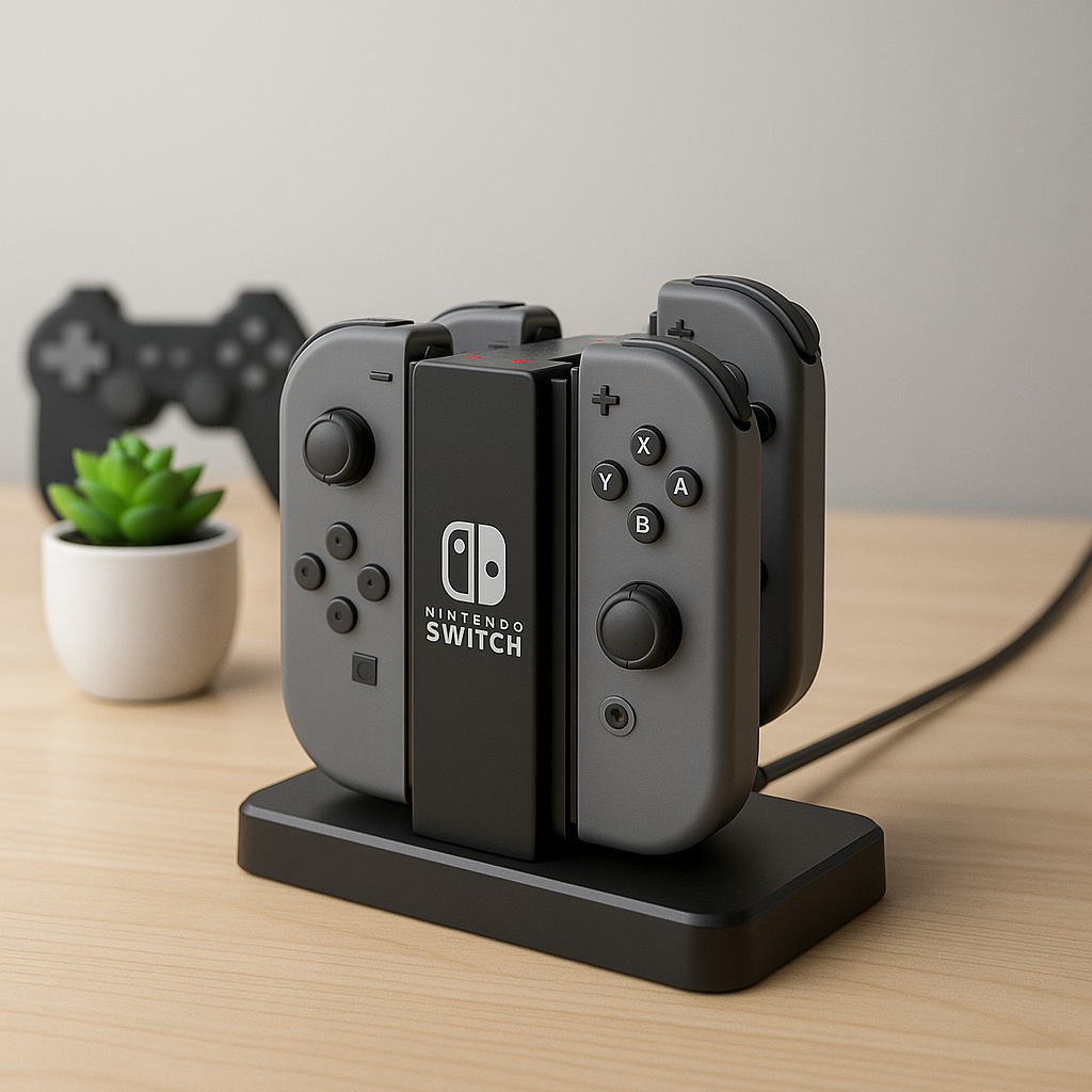 Station de Charge Joy-Con x4 – Officielle Nintendo par HORI