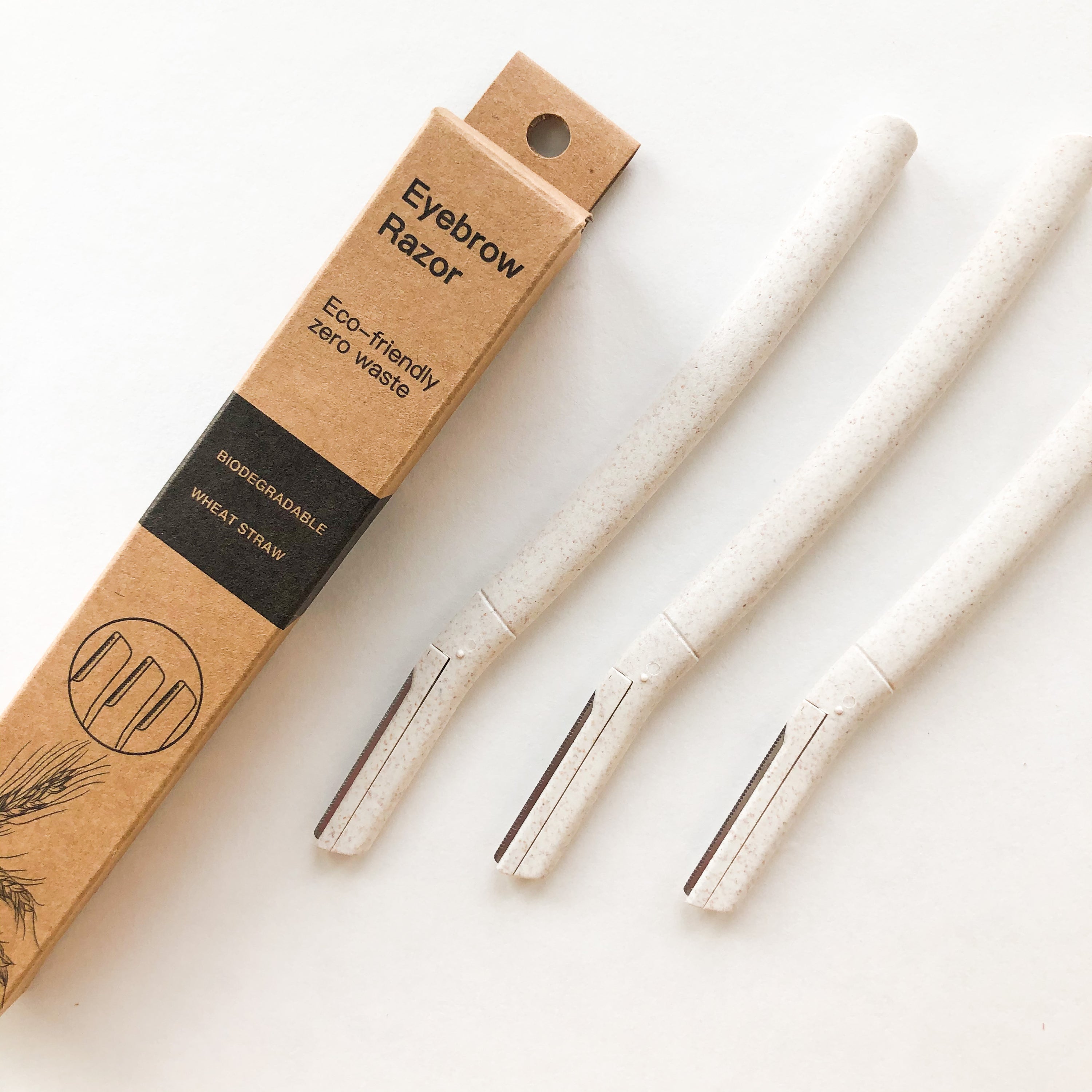 EcoBrow – Rasoir sourcils bio (x3)