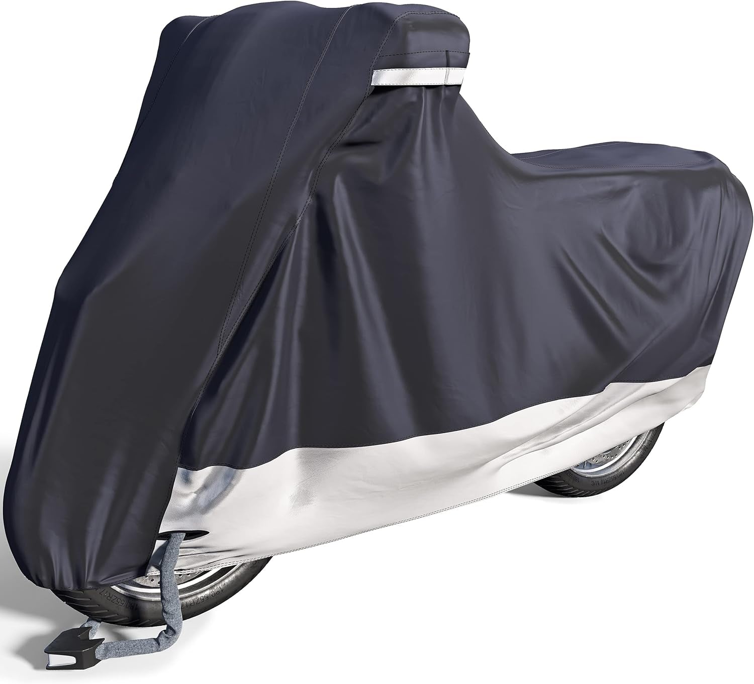 Bâche Moto Pour Extérieur & Intérieur [Taille XL] Housse Scooter Étanche, Pour L’Hiver, Protège Le Vernis & Thermorésistant