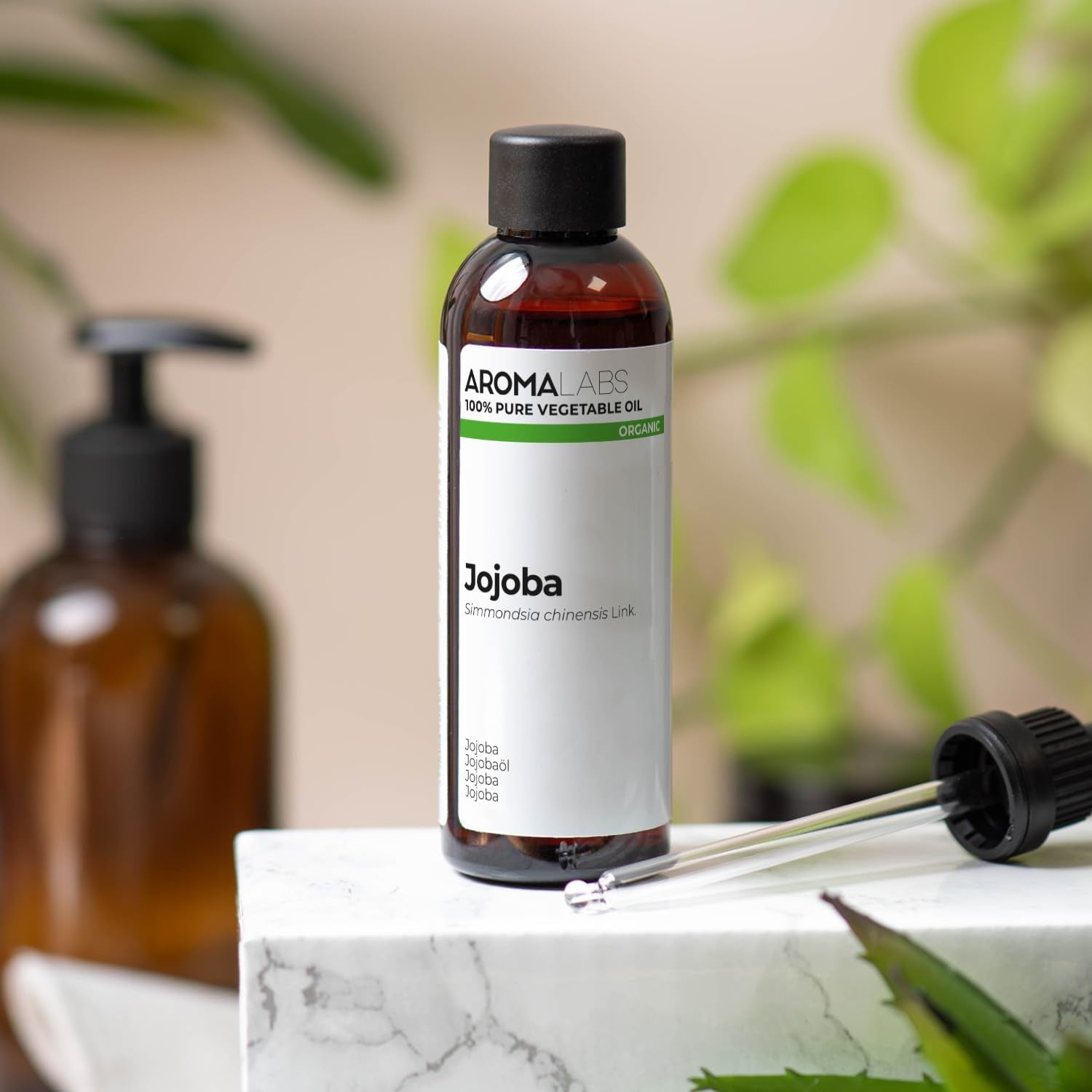 - Jojoba BIO - Huile Végétale Vierge Et Certifiée Cosmos - 100 Ml
