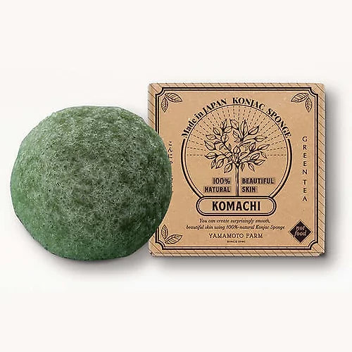 Sakura Glow - Éponge Matcha Konjac BIO